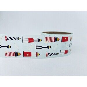 Vintage 1997 Lighthouses Mrs. Grossman's Stickers Roll Scrapbooking Birds Read!‎